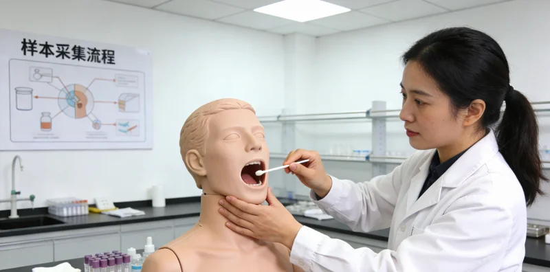 枣阳居民进行无创基因采样