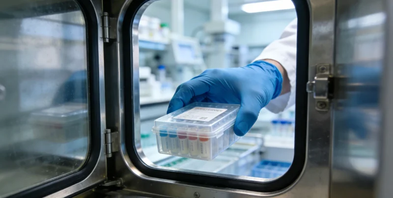 长治家庭基因检测采血与咨询场景