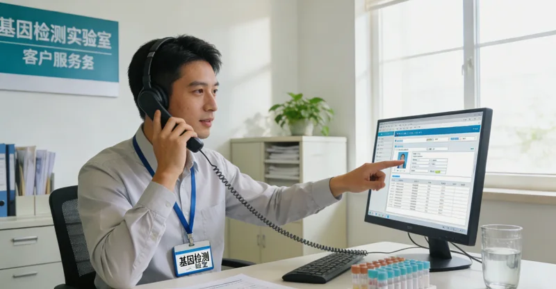 邵东遗传咨询师与市民沟通健康问