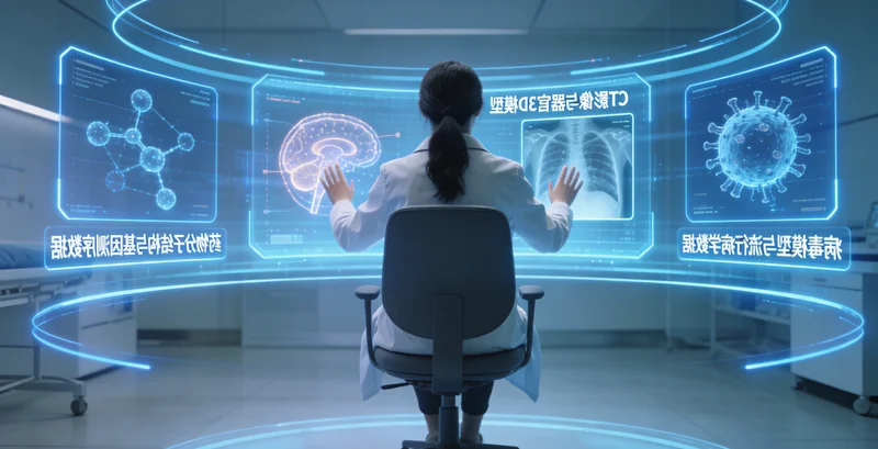 牧区女性在医院接受健康咨询场景