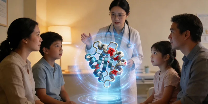 高安遗传咨询师为家庭解读基因检