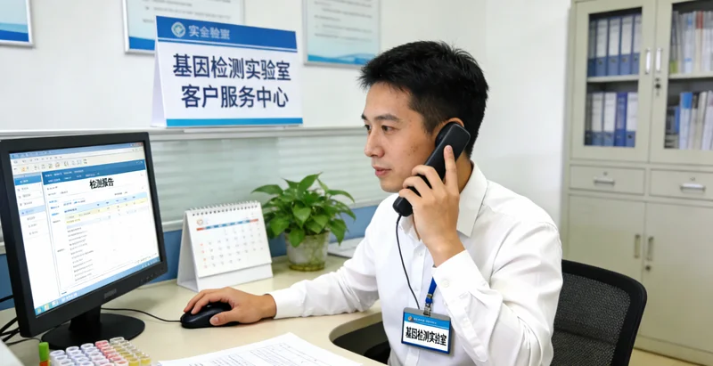 池州女性进行遗传咨询场景