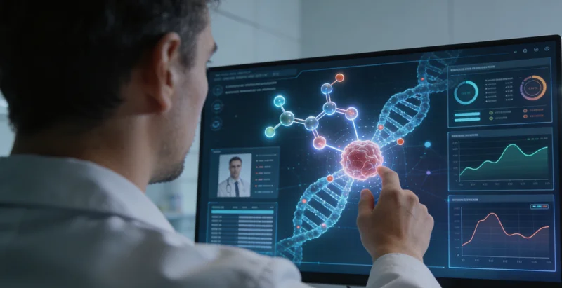 宣威市民在医院咨询肺癌基因检测