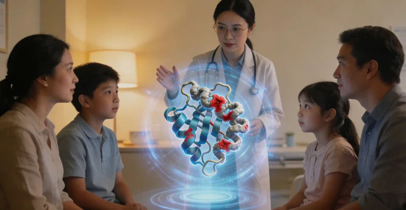 乌鲁木齐居民进行遗传咨询场景