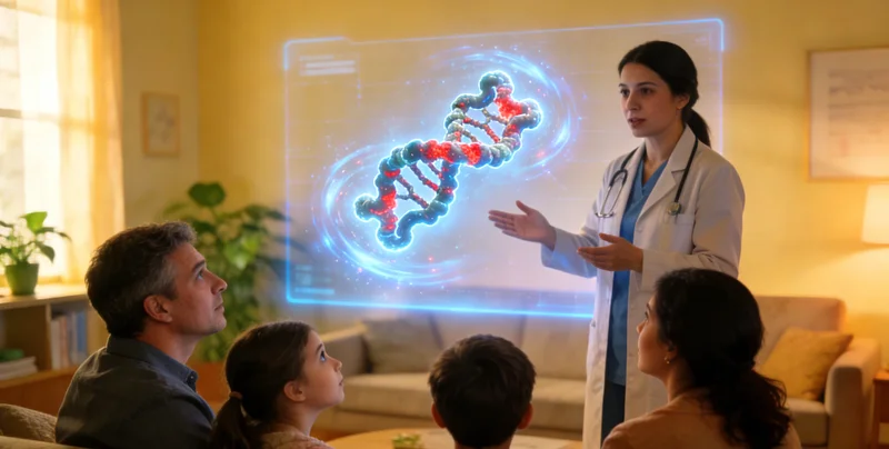 郴州医院遗传咨询门诊医生与患者