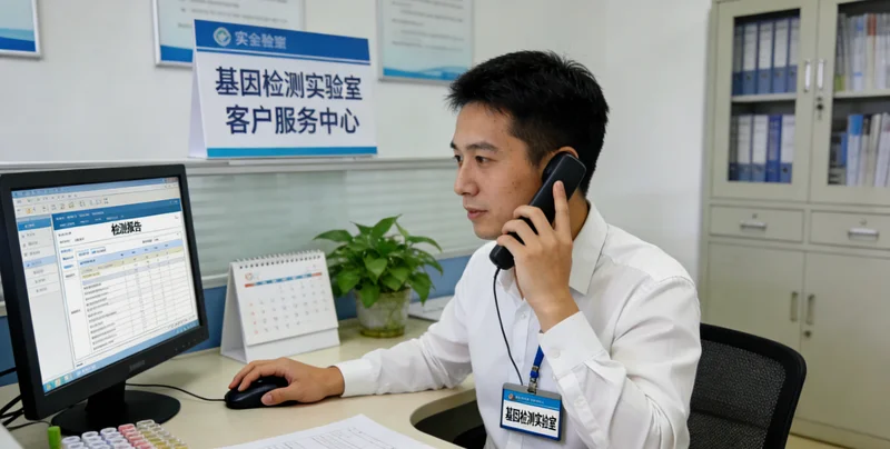 漯河患者与医生在遗传咨询门诊解