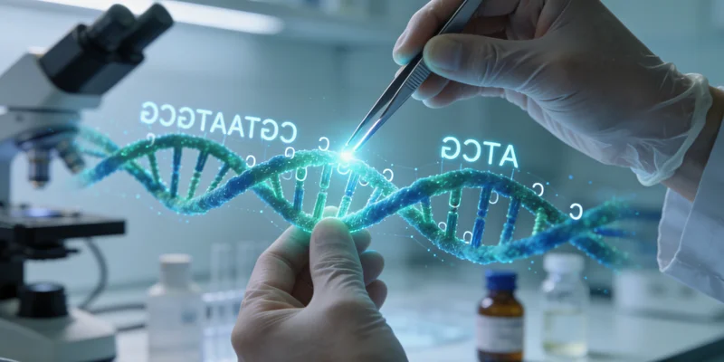 上海基因检测实验室内部工作场景