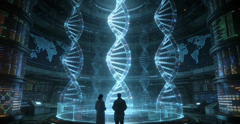 防城港基因检测实验室工作场景