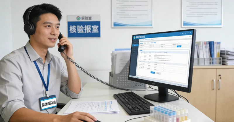 雷州女性进行遗传咨询对话场景