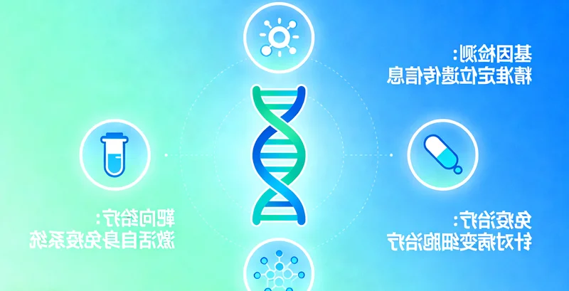 靶向药物治疗肺癌示意图