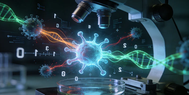 梅州基因检测实验室工作场景