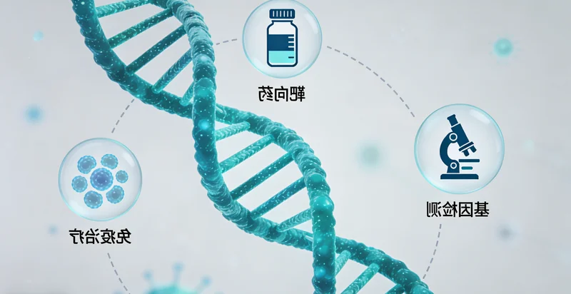 嘉兴淋巴瘤精准靶向治疗概念图