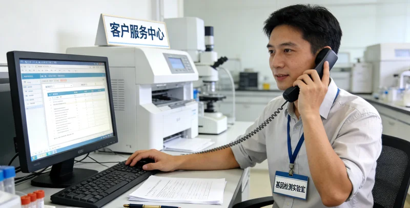 吉安遗传咨询与血液样本采集现场