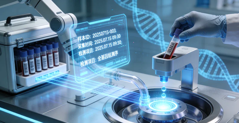 林芝基因检测样本采集与递送流程