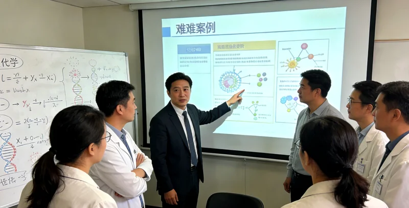 乌苏遗传咨询门诊医生与患者家属