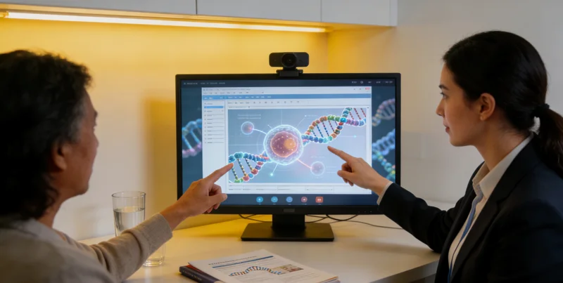 昌吉遗传咨询医生向家庭解读晶状