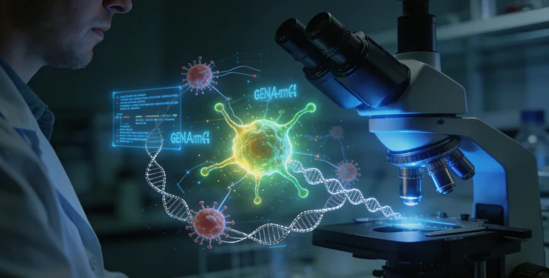 彬州合作的基因检测实验室内部高