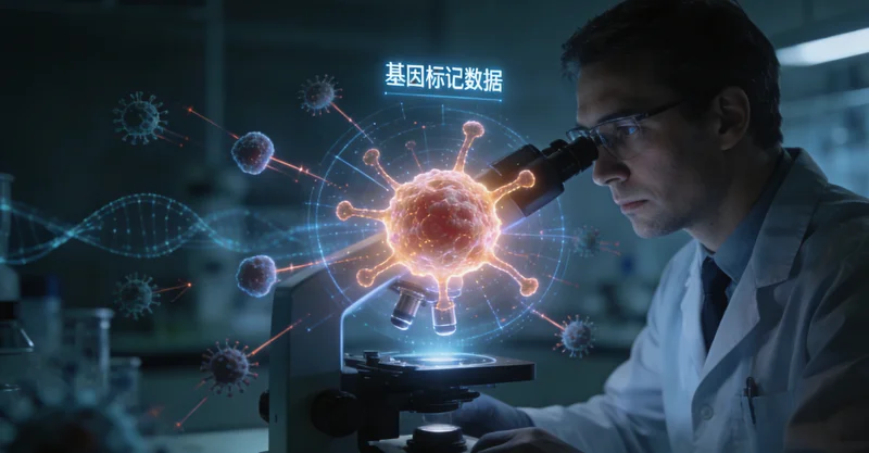 阿左旗家庭共同查看基因检测报告