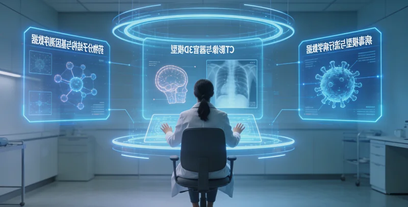 恩施未来精准医疗与健康管理概念