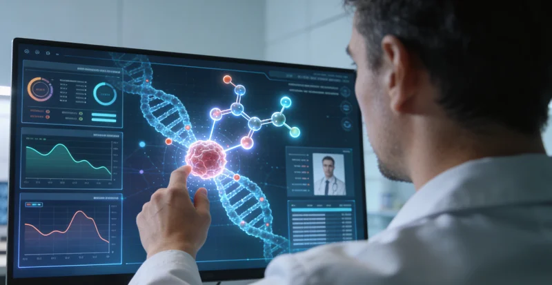 河津肿瘤患者查看基因检测报告与