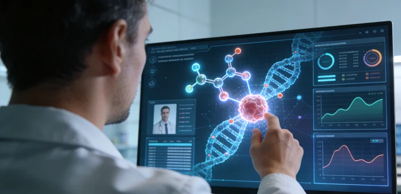 准旗肺癌患者查看EGFR基因检