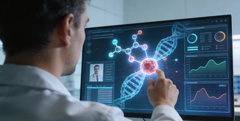 达旗用户查看肿瘤基因筛查报告并