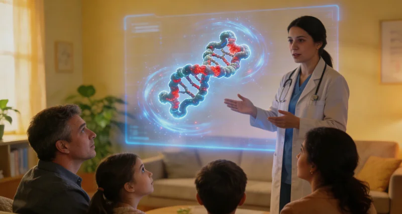 昌邑中年男性进行遗传咨询与家庭