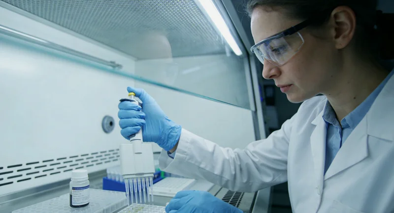 西苏旗护士进行静脉血采样用于基