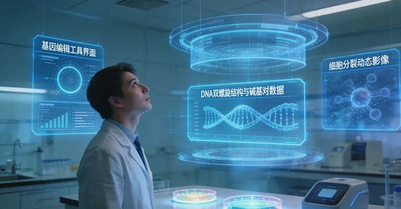 陆丰家庭进行遗传咨询场景