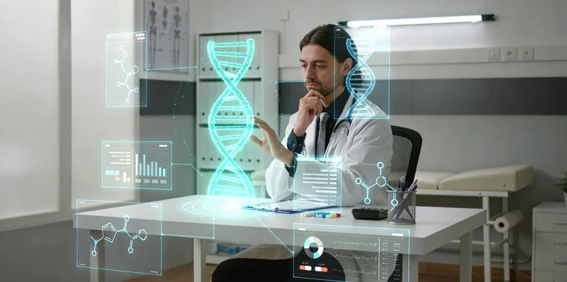 丽江患者与医生讨论基因检测报告