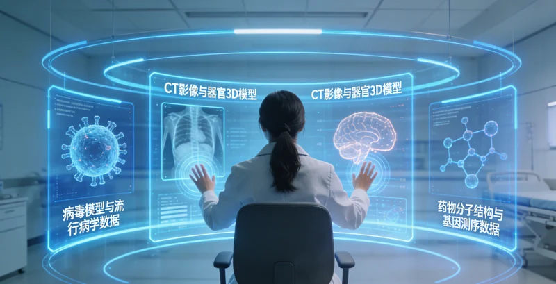 建德医院医生与患者讲解基因检测