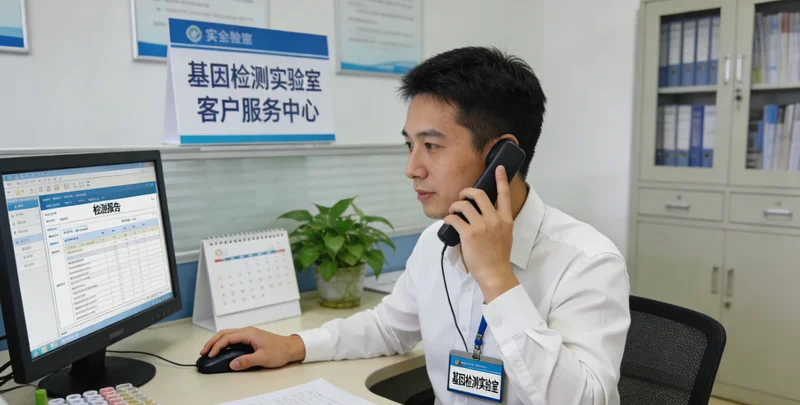 抚顺遗传咨询师向市民讲解基因检