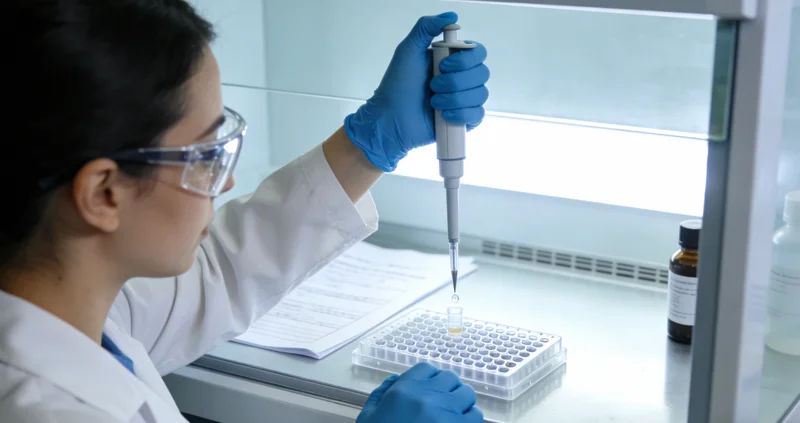 北京基因检测中心护士进行血液样