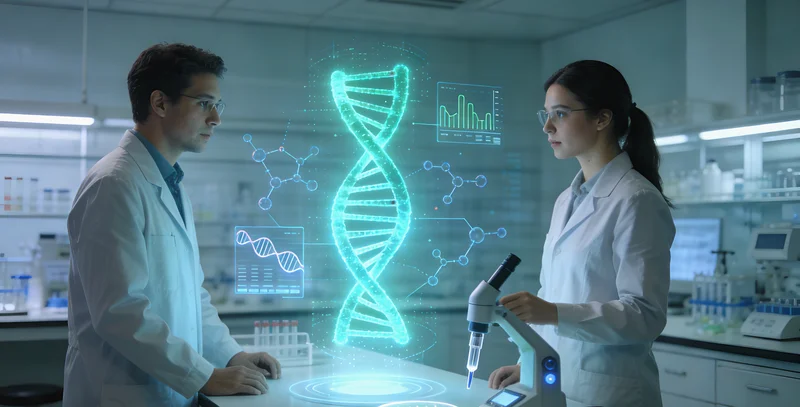 万宁医生与患者进行基因检测报告