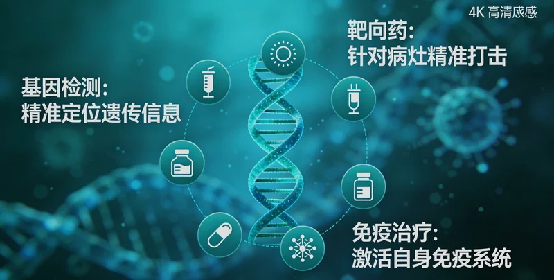 五大连池肺癌患者与医生讨论基因