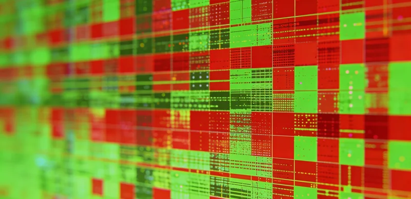 专业基因测序实验室工作场景