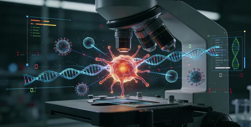 牙克石肝癌基因检测原理类比图
