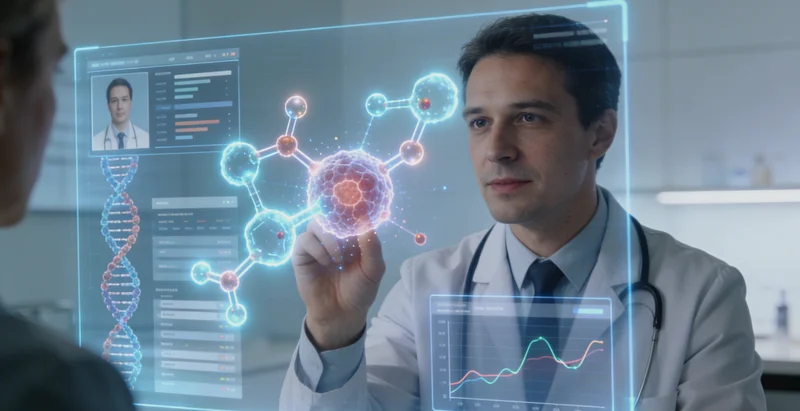 牡丹江患者与医生讨论基因检测报