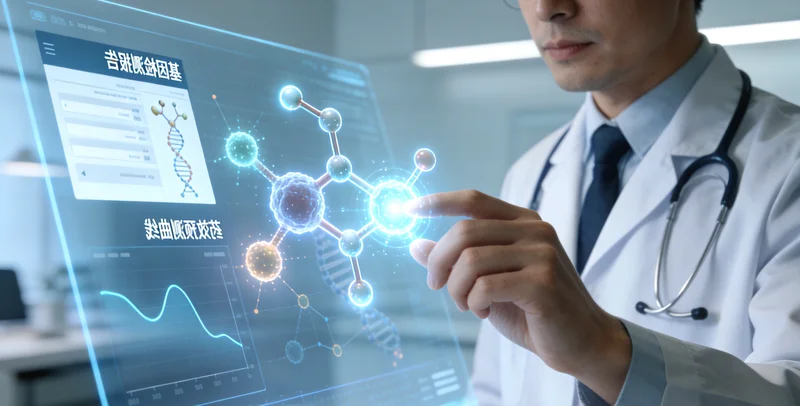 辽源医院医生为患者讲解基因检测