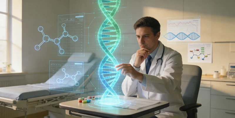 资兴市民在医院进行遗传咨询与采