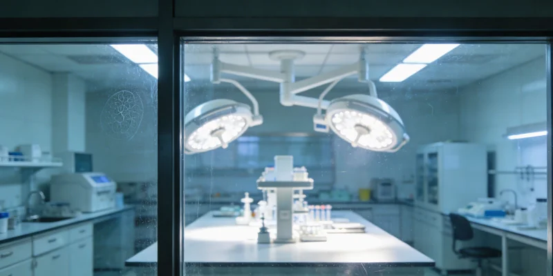 六安市民查看医学检测报告并与医