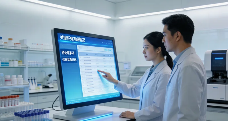 新密家庭共同查看基因检测报告并