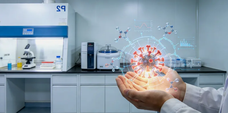 专业实验室进行基因测序数据分析