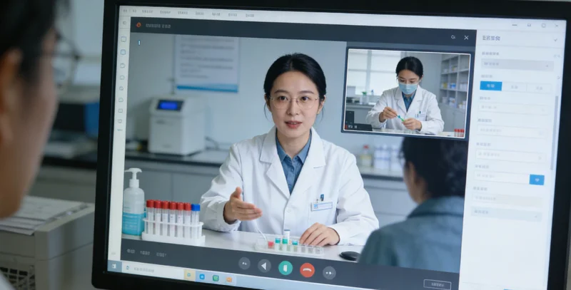 永康家庭在阳光下沟通健康决策温