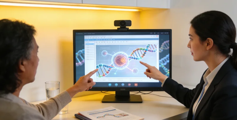 恩施州家庭在进行遗传性肿瘤基因