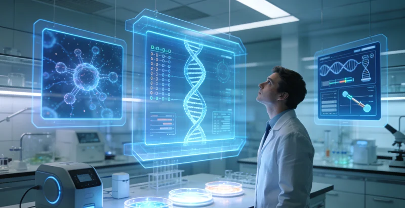 宿州医院病理科医生处理组织样本