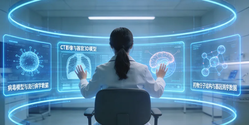 黔南州脑膜瘤患者与医生在诊室沟