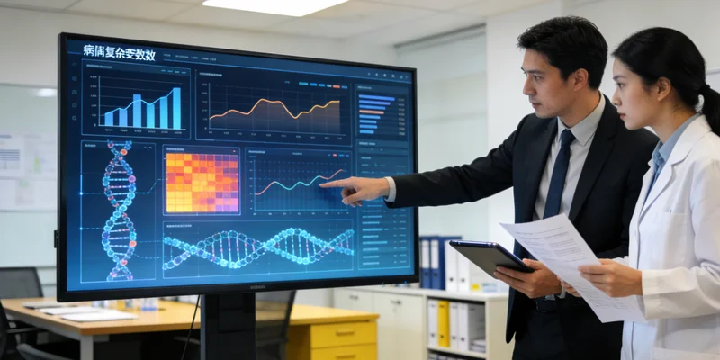 巴林左旗一家人在讨论健康管理计