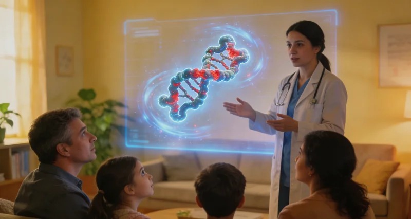 绍兴遗传咨询师为家庭解读基因检