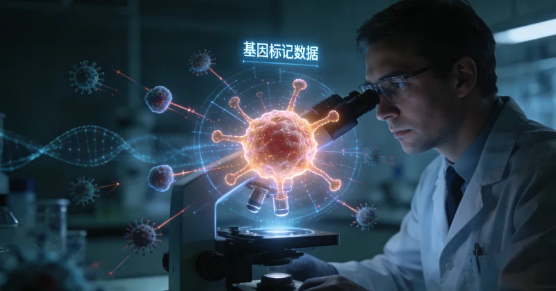 新沂脑胶质瘤基因检测原理示意图